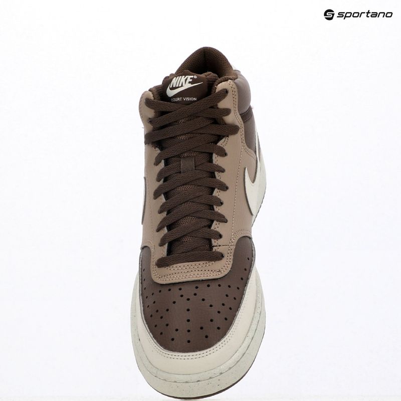 Vyriški batai Nike Court Vision Mid Next Nature baroque brown/mink brown/light bone 11