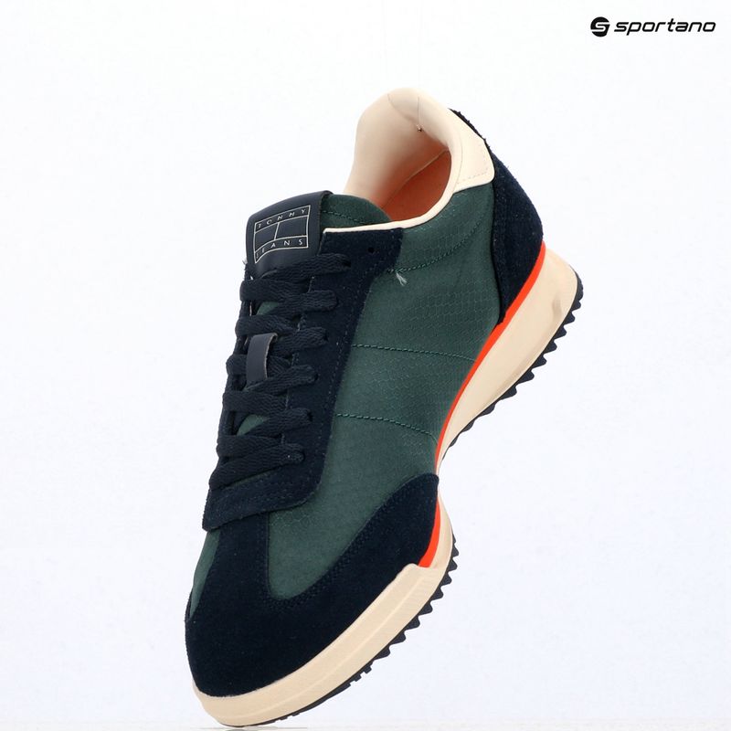 Vyriški batai Tommy Jeans Retro Runner Cleated Winter dark night navy 9