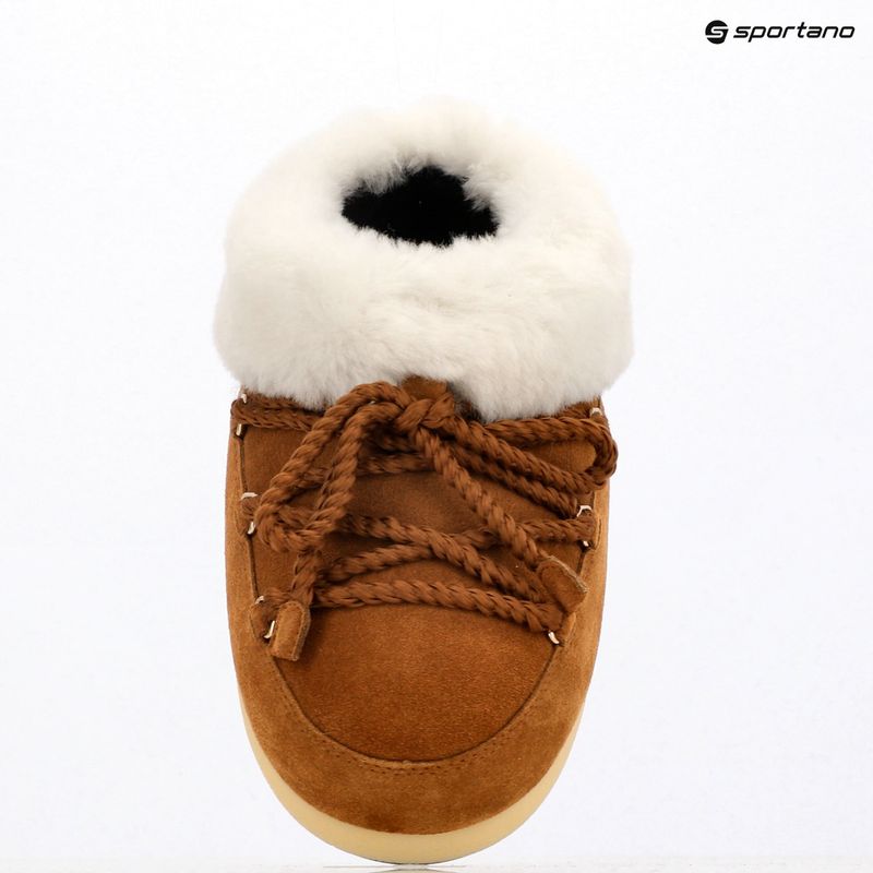 Moteriški sniego batai Moon Boot Evx Mule Suede cognac/natural 9