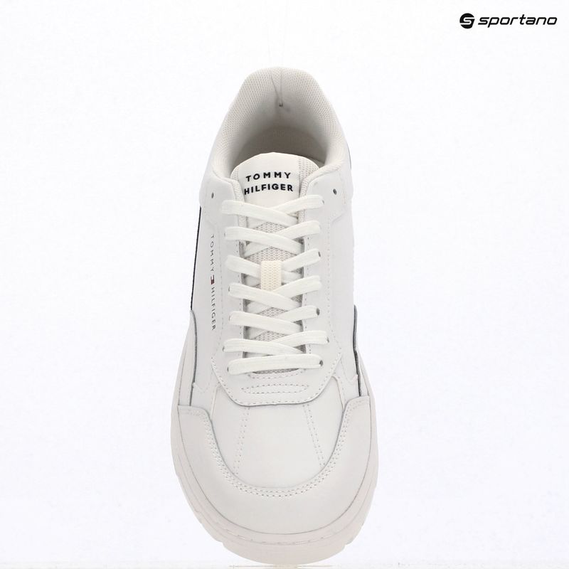 Vyriški batai Tommy Hilfiger Basket Core Stripes white 9