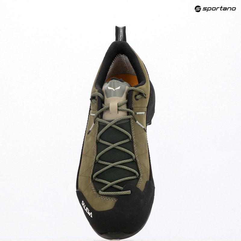 Vyriški priėjimo prie trasų batai Salewa Wildfire Leather 2 GTX faded green/black 19