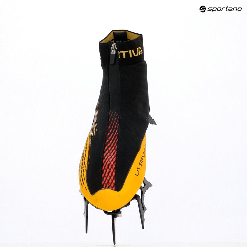 Laipiojimo batai La Sportiva Mega Ice Evo black/yellow 16