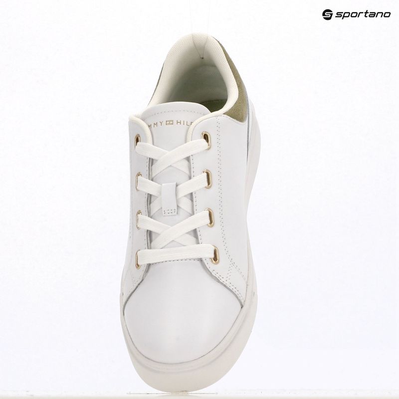 Moteriški batai Tommy Hilfiger Casual Cupsole white/earth sage 9