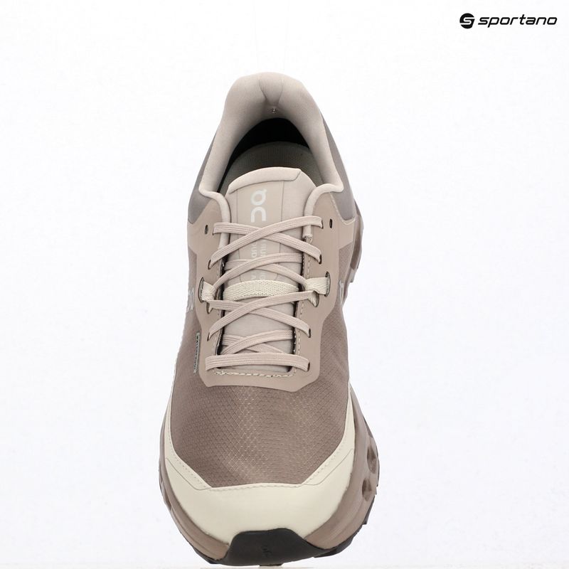 Moteriški bėgimo bateliai On Cloudvista 2 Waterproof rūkas/pelenai 16