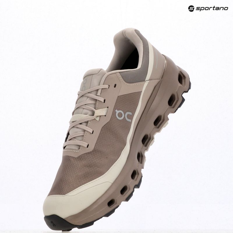 Vyriški bėgimo bateliai On Cloudvista 2 Waterproof rūkas/pelenai 9