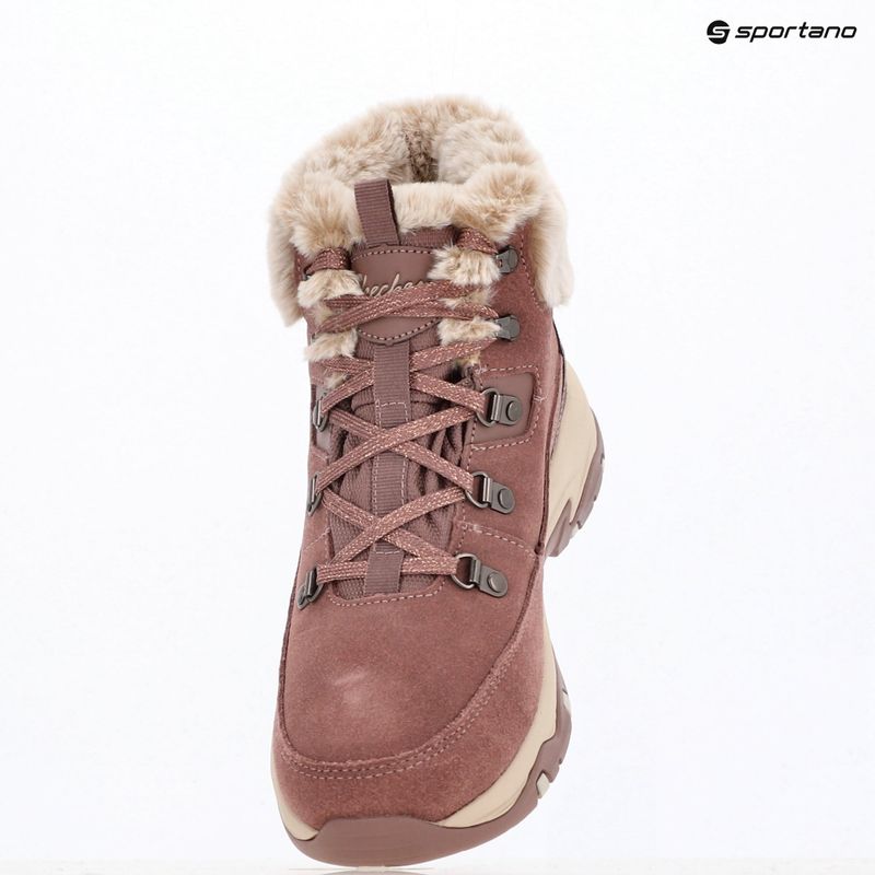 Moteriški batai Skechers Trego Snow Worries mauve 9