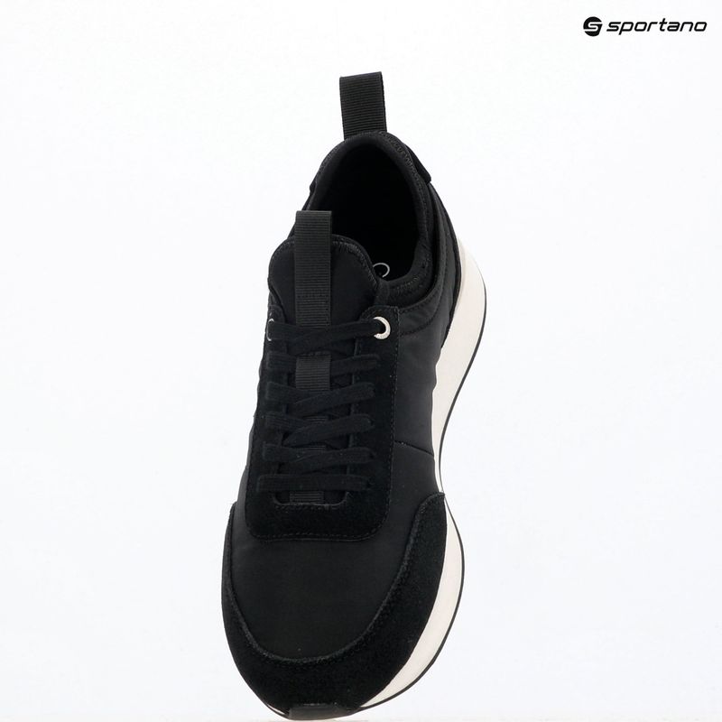 Vyriški batai Calvin Klein YM0YM01414 Retro Runner Sock Laceup Mix Mat ck black 9