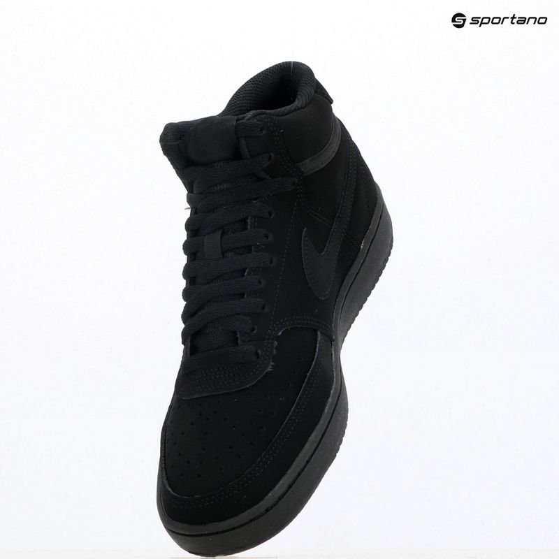 Vyriški batai Nike Court Vision Mid black/black/black 17