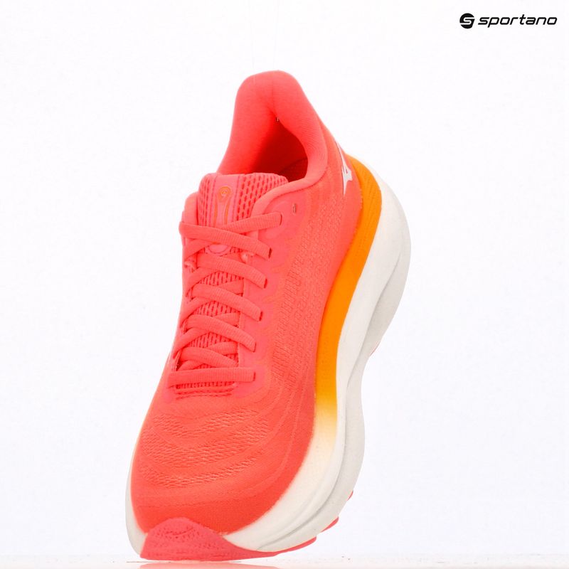Moteriški bėgimo bateliai Mizuno Wave Sky 9 striking coral/baseball white/citrus 10