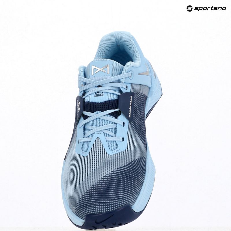 Moteriški svorio kilnojimo batai Nike Metcon 10 psychic blue/blue void/metallic silver 12