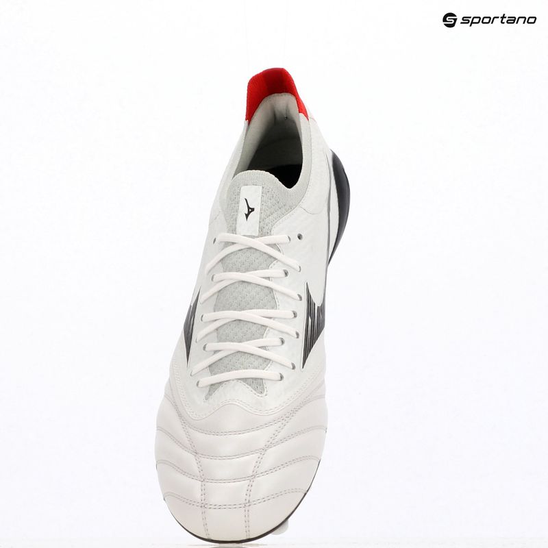 Vyriški futbolo bateliai Mizuno Morelia Neo IV Β Elite MD White/Black/Chinese Red 9