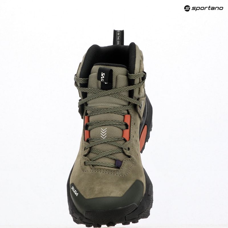 Moteriški žygio batai Salewa Pedroc 2 Leather Mid PTX faded green/dark olive 9
