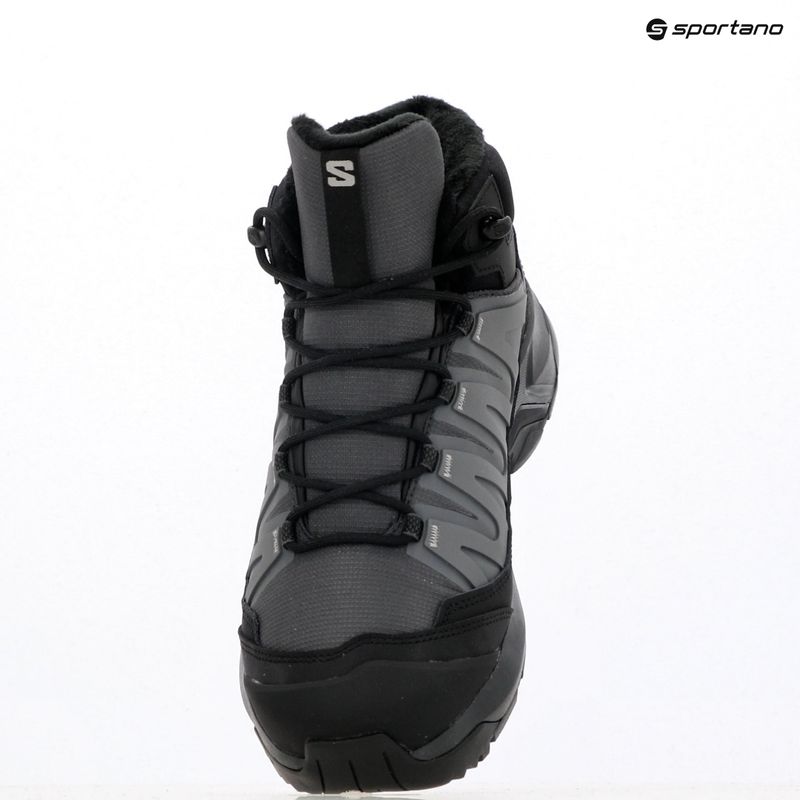 Vyriški turistiniai batai Salomon X-Adventure Coldrush WP asphalt / black / alloy 9