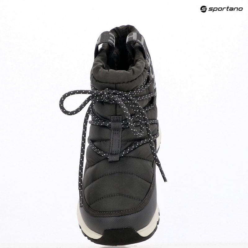 Moteriški sniego batai The North Face Thermoball Lace Up WP anthracite grey/white ash 10