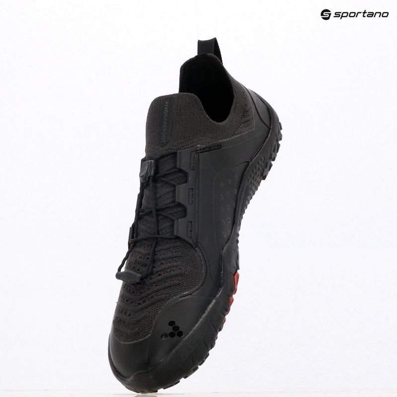 Vyriški barefoot batai Vivobarefoot Primus Trail Knit Fg obsidian/obsidian 11