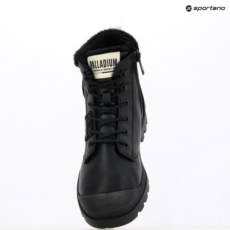 Vyriški Palladium Pampa Hi Snow Warm black batai 9