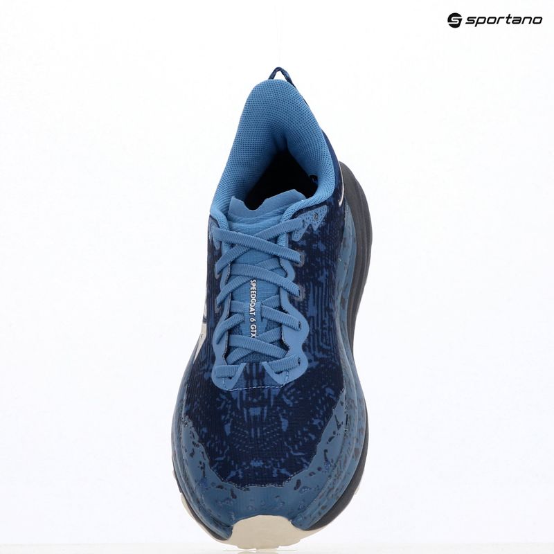 Vyriški bėgimo bateliai HOKA Speedgoat 6 GTX foggy night/charcoal grey 17