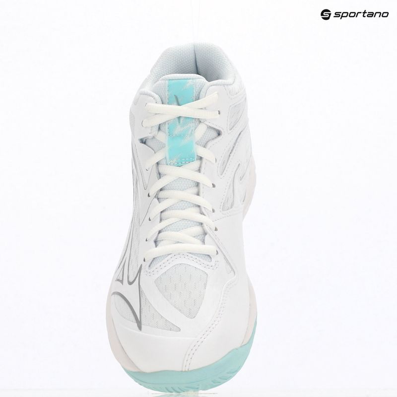 Moteriški tinklinio batai Mizuno Thunder Blade Z Mid white/blue tint 15