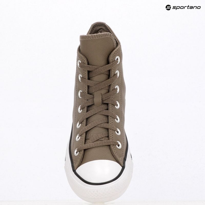 Sportbačiai Converse Chuck Taylor All Star Faux Leather Hi classic taupe/dark matter 9