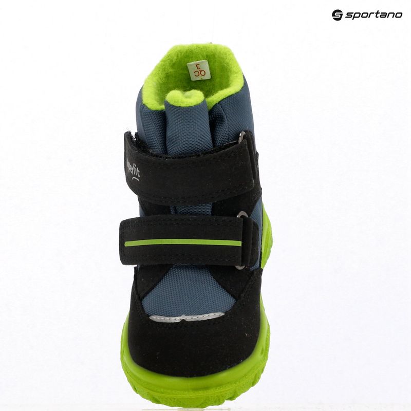 Vaikiški batai Superfit Husky 1 black/light green 9