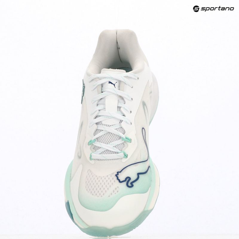 Moteriški rankinio batai PUMA Vantage Nitro Game On puma white/baltic blue/fresh water 16