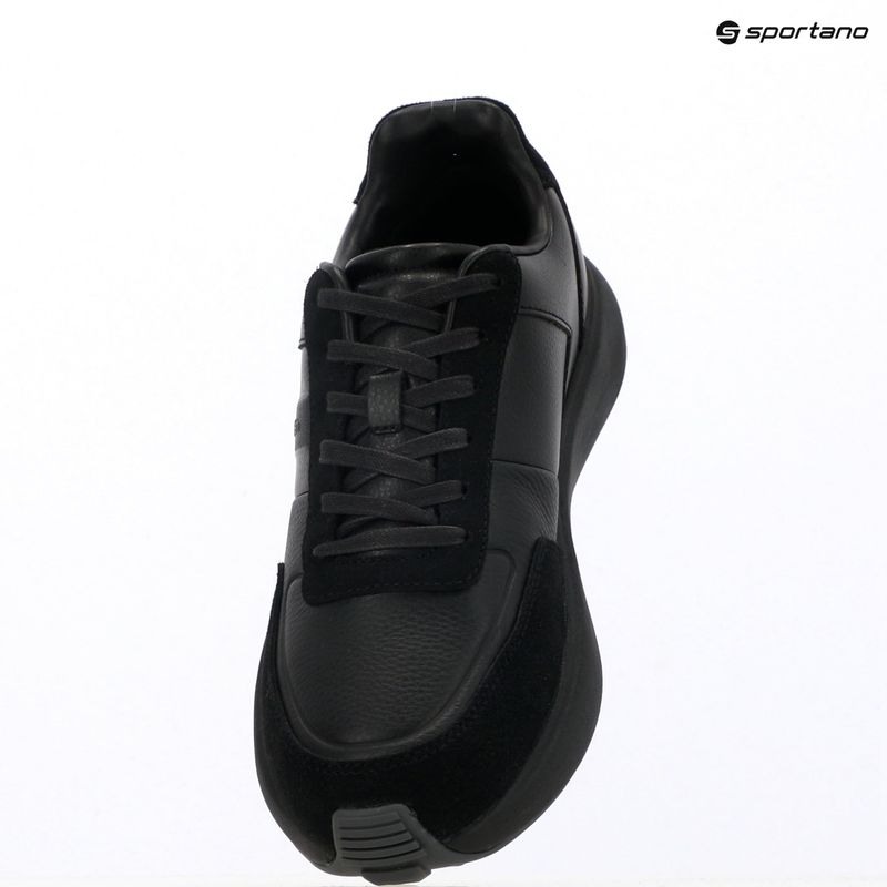 Vyriški batai Calvin Klein HM0HM02033 City Runner Laceup Tape Leather triple black 9