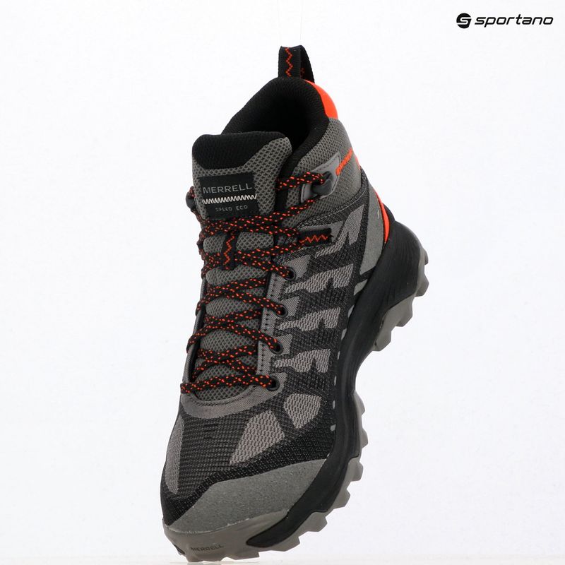 Vyriški batai Merrell Speed Eco Mid WP charcoal/tangerine 15