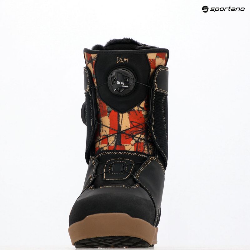 Moteriški snieglenčių batai ThirtyTwo Lashed Double Boa Melancon WʼS ʼ25 black/gum 10