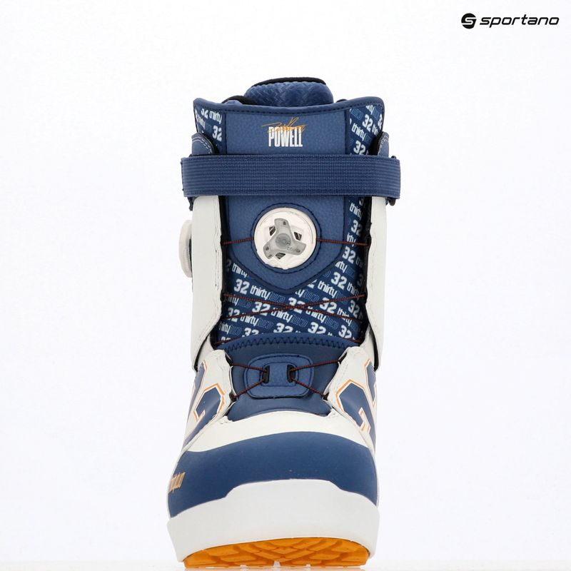 Vyriški snieglenčių batai ThirtyTwo Lashed Double Boa Zeb ʼ25 navy/white 11