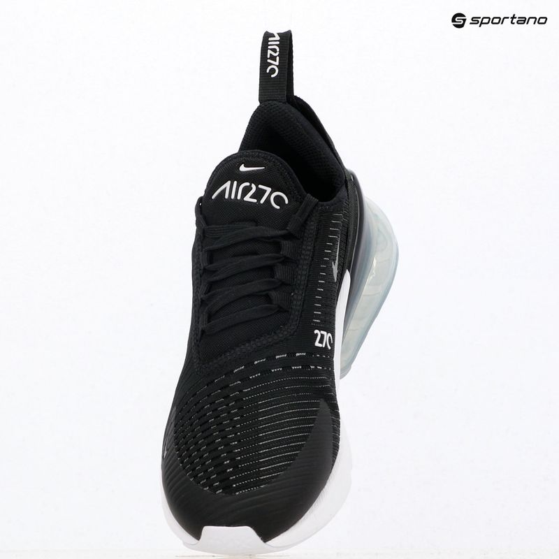 Moteriški batai Nike Air Max 270 black/white/metallic silver 11