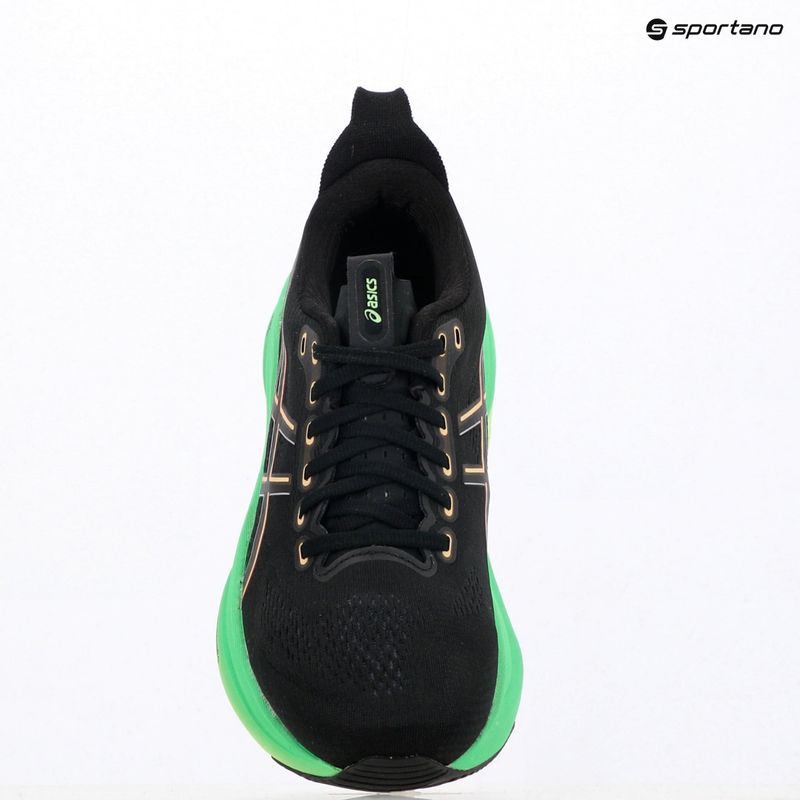 Vyriški bėgimo bateliai ASICS Gel-Kayano 32 black/vital green 10