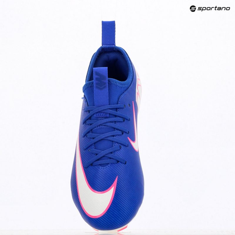 Vaikiški futbolo bateliai Nike Mercurial Vapor 16 Academy FG/MG racer blue/white 13