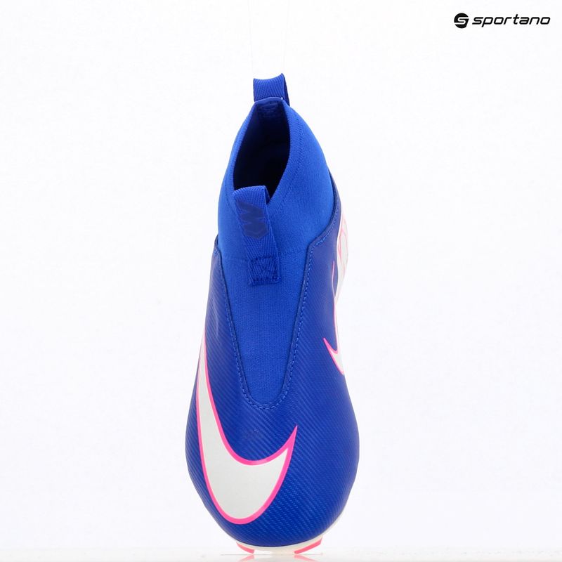 Vaikiški futbolo bateliai Nike Mercurial Superfly 10 Academy FG/MG racer blue/white 13