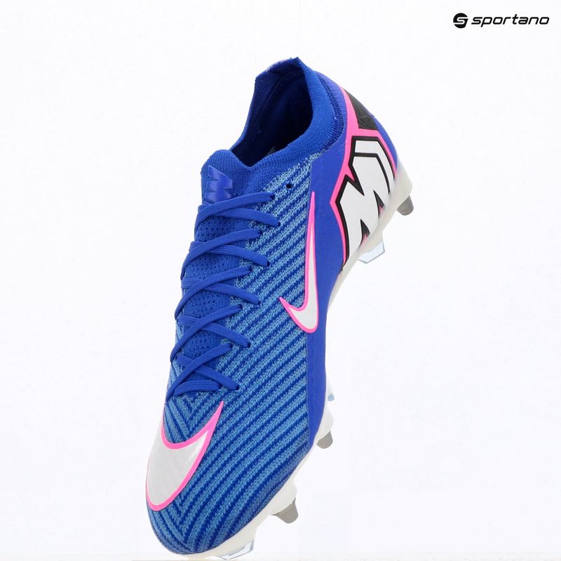 Vyriški futbolo bateliai Nike Mercurial Vapor 16 Elite SG racer blue/white 15