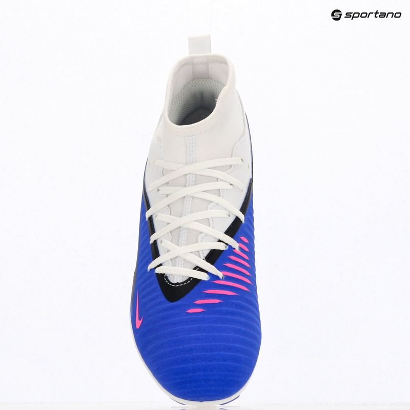 Vyriški futbolo bateliai Nike Phantom 6 High Club FG/MG racer blue/white/pink blast 12