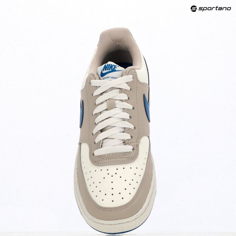 Vyriški batai Nike Court Vision Low sail/cream ii/brilliant blue 12