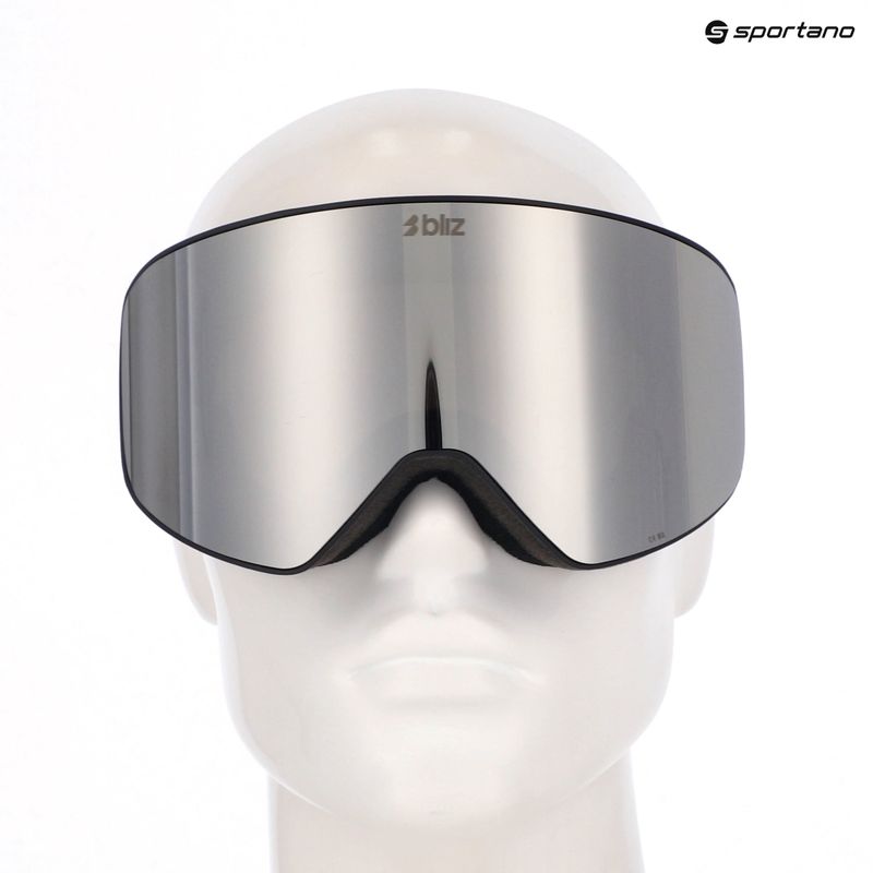 Slidinėjimo akiniai Bliz Flow matte black/smoke/silver mirror 11