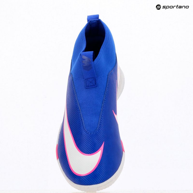 Vaikiški futbolo bateliai Nike Mercurial Superfly 10 Academy IC racer blue/white 11
