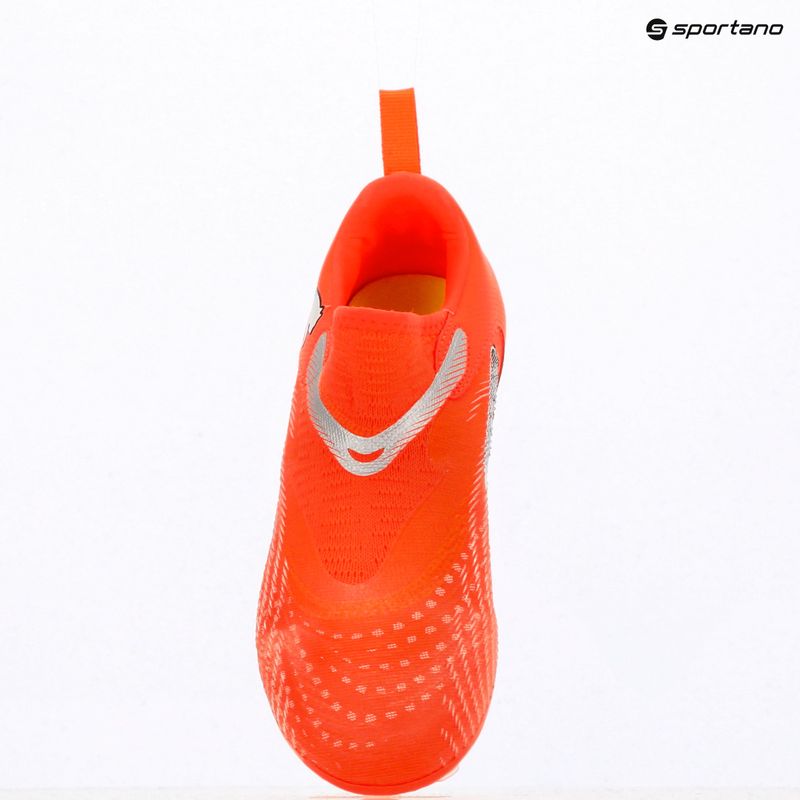 Vaikiški futbolo bateliai PUMA Future 9 Match LL FG/AG Jr glowing red/puma white/puma black/puma silver 9