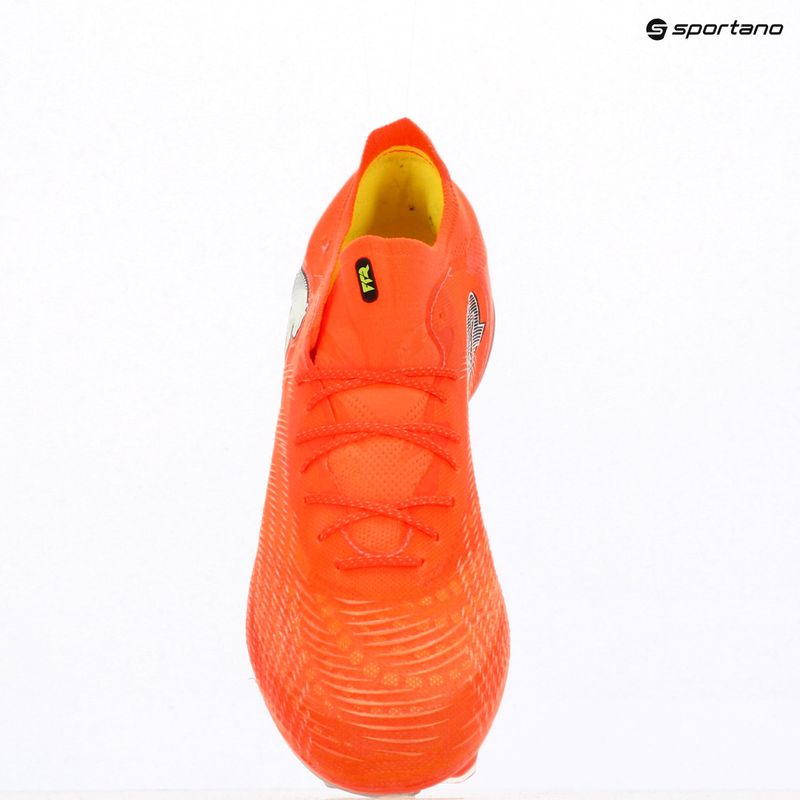 Futbolo bateliai PUMA Future 9 Fusion FG/AG glowing red/puma white/puma black/puma silver 10