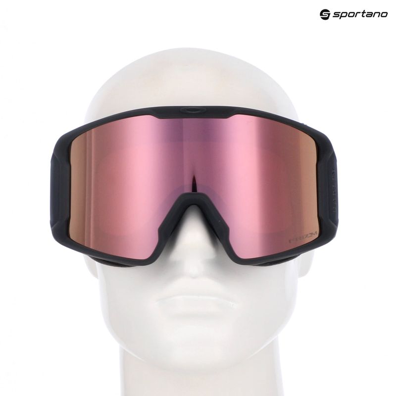 Slidinėjimo akiniai Oakley Line Miner L matte b1b forged iron/prizm rose gold iridium 5