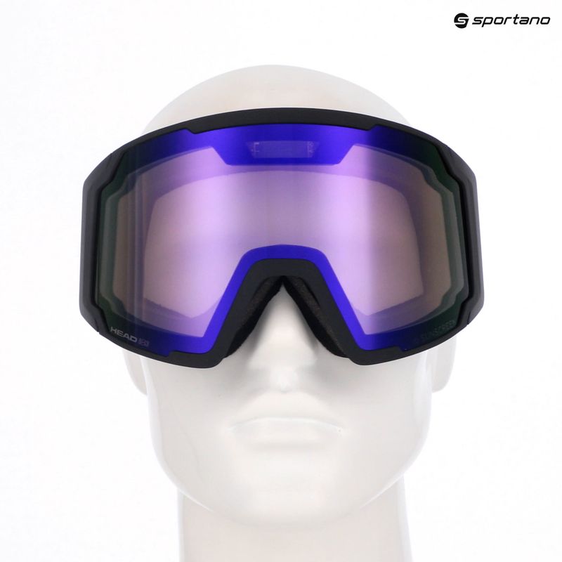 Slidinėjimo akiniai HEAD Neves Sunscreen black/blue 13