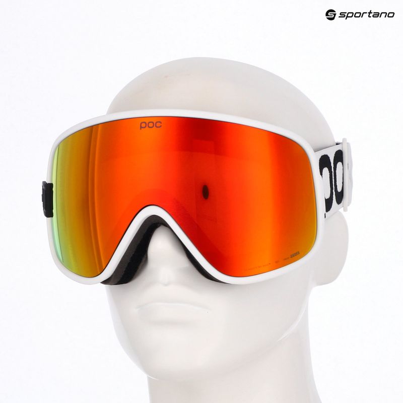 Slidinėjimo akiniai POC Vitrea hydrogen white/partly sunny orange 6