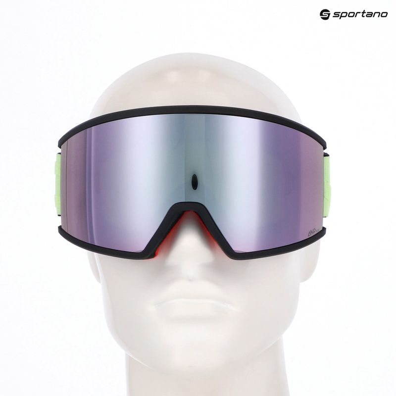 Slidinėjimo akiniai SCOTT Ambit Compact glow green & lavender chrome 6