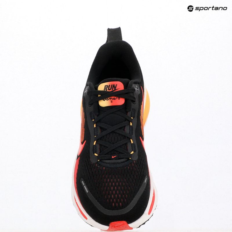 Vyriški bėgimo bateliai Nike Vomero 18 black/light crimson/bright crimson 11