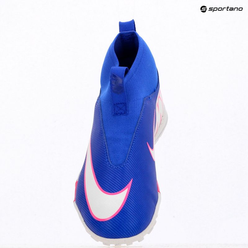 Vaikiški futbolo bateliai Nike Mercurial Superfly 10 Academy TF racer blue/white 12