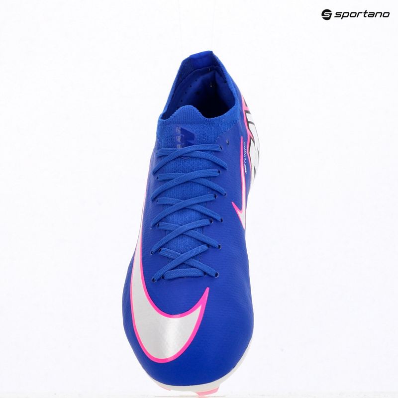 Vaikiški futbolo bateliai Nike Jr. Mercurial Vapor 16 Pro FG racer blue/white 12