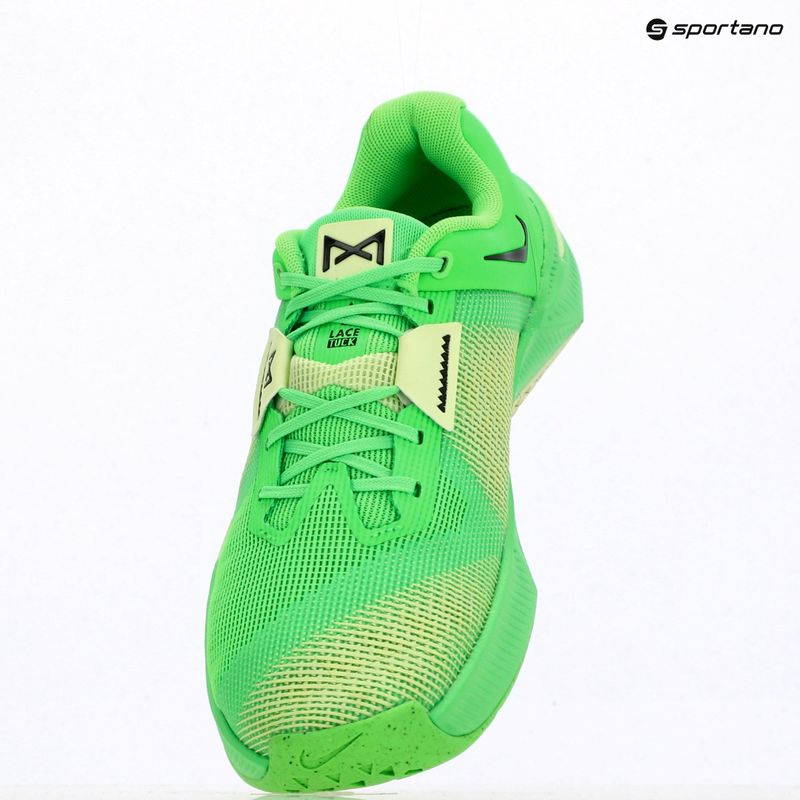Vyriški svorio kilnojimo batai Nike Metcon 10 batai Green Strike/Light Liquid Lime/Black 11