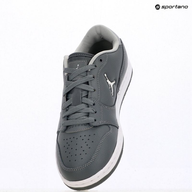 Vyriški batai Jordan Access Court Low smoke grey/white/light smoke grey 11