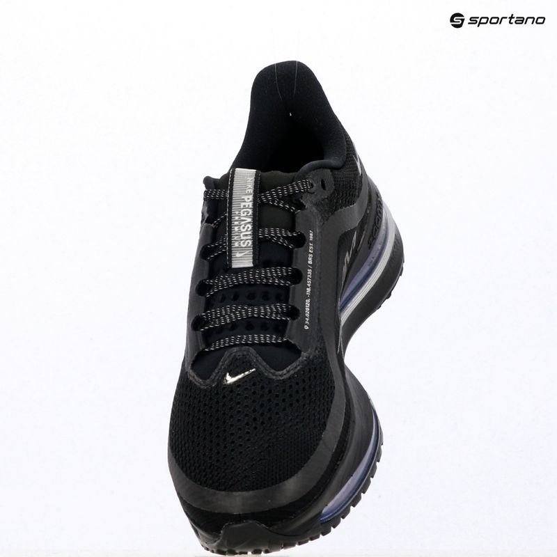 Vyriški bėgimo batai Nike Pegasus Premium black/metallic silver/black 11